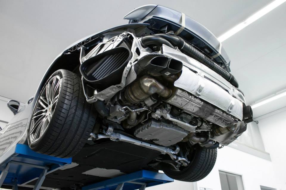 Porsche 991 Turbo S в апгрейде Mcchip DKR