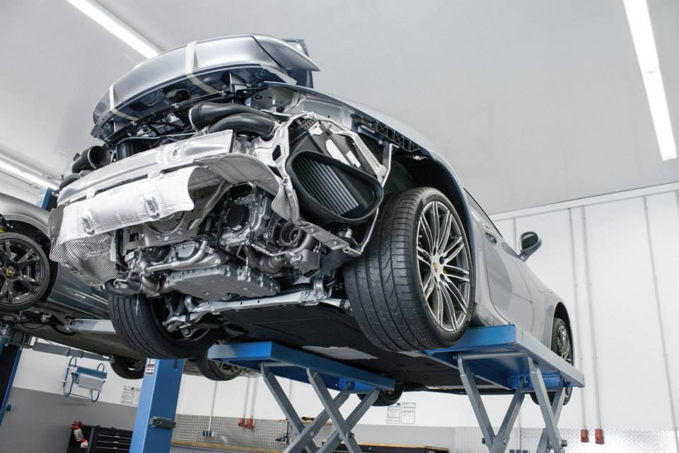 Porsche 991 Turbo S в апгрейде Mcchip DKR