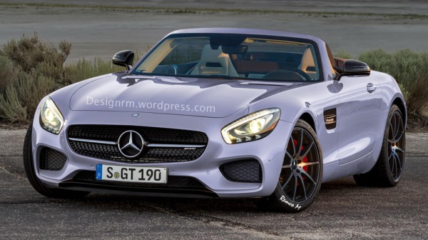 Mercedes AMG GT Roadster 2 600x336 at Mercedes AMG GT Roadster Rendered