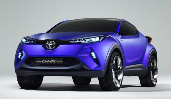 Toyota C HR Concept 1 600x349 at Paris Preview: Toyota C HR Concept
