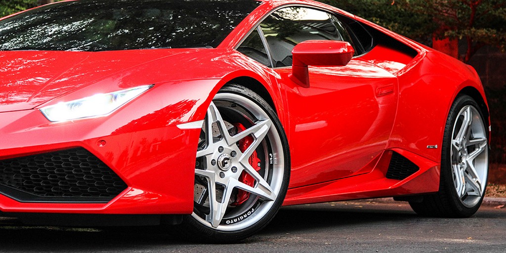 Lamborghini Huracan на дисках Forgiato Wheels