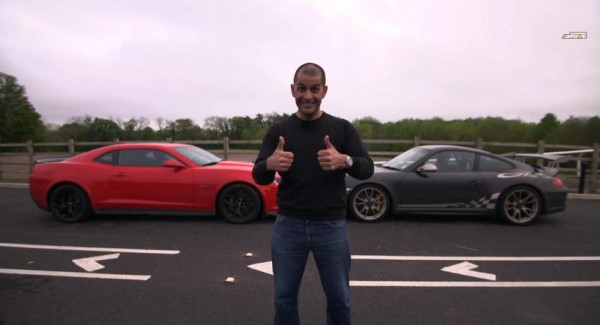 gt3 z28 600x325 at Camaro Z28 vs Porsche 997 GT3 RS with Chris Harris