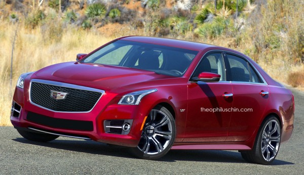 2016 Cadillac CTS V 600x346 at 2016 Cadillac CTS V Digitally Imagined