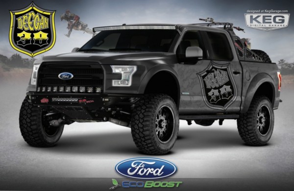Brian Deegan 38 Special SEMA Truck 600x391 Brian Deegan 38 Special SEMA Truck 600x391 at SEMA Bound Ford F 150 Concepts Revealed
