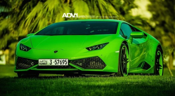 Huracan on ADV1 0 600x330 at Treat for the Eyes: Green Lamborghini Huracan on ADV1 Wheels 