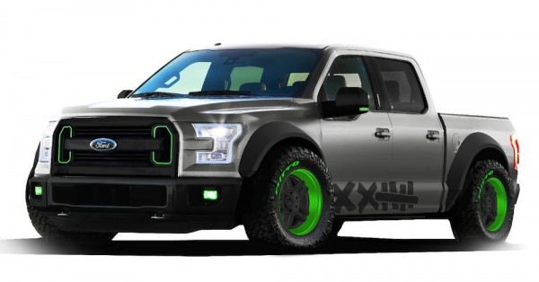 Vaughn Gittin Jr SEMA Truck 600x314 Vaughn Gittin Jr SEMA Truck 600x314 at SEMA Bound Ford F 150 Concepts Revealed