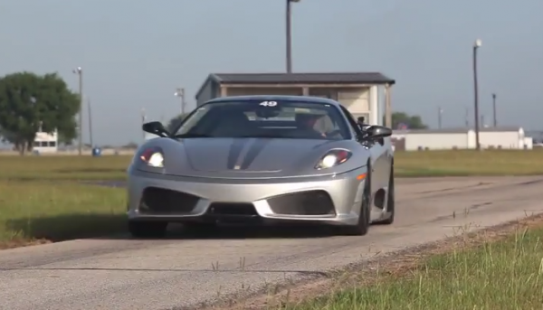henn 430 600x343 at Hennessey Ferrari F430 Scuderia HPE700 in Action
