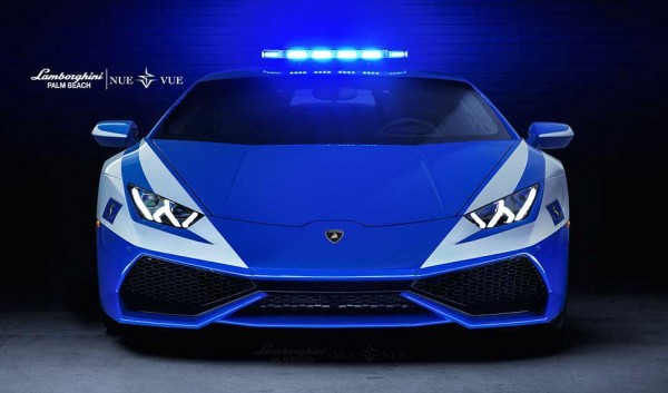 huracan police PM 2 600x353 at Lamborghini Huracan Police Car Hits Palm Beach