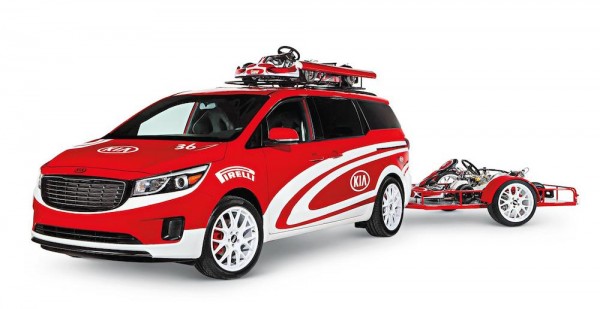kartin sedona 600x309 at Kia Karting Sedona Revealed for SEMA
