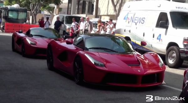 laferrari du 600x331 at 2x LaFerrari Spotted in Beverly Hills