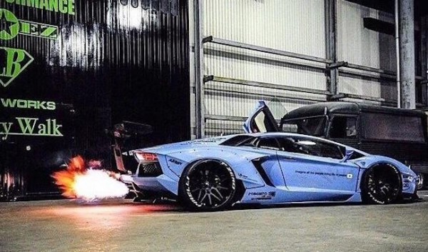 liberty aventa action 600x353 liberty aventa action 600x353 at LB Works Aventador in Action Brutal Soundtrack Alert!