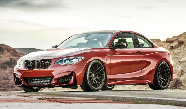 m2 render 1 600x351 at 400bhp BMW M2 Previewed in Superb Renderings 