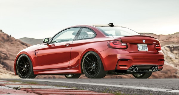 m2 render 2 600x321 at 400bhp BMW M2 Previewed in Superb Renderings 