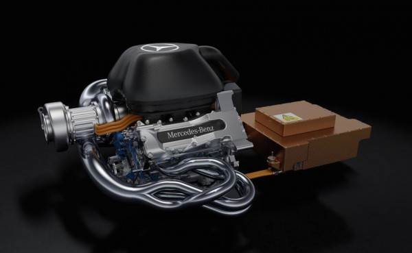 mercedes f1 engine 1 600x369 at Lotus F1 to Use Mercedes Engines from 2015