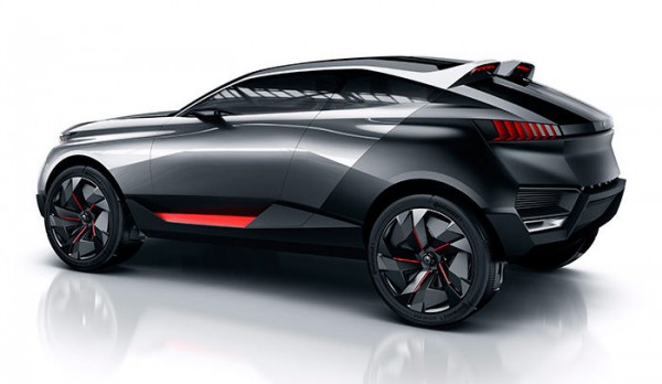 peugeot quartz concept 600x348 at Show stealers from the Paris Auto Show 2014