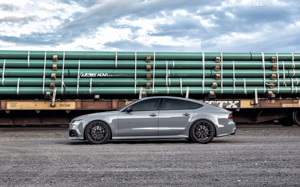 Audi RS7 на дисках ADV1