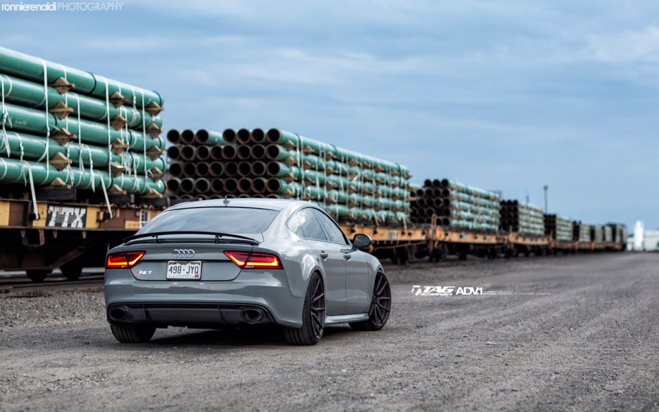 Audi RS7 на дисках ADV1