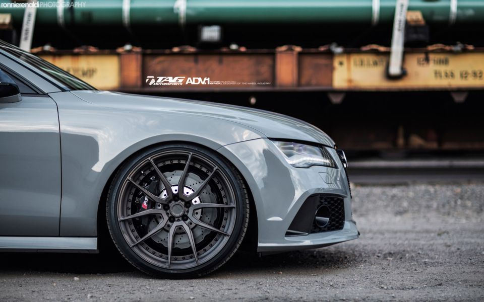 Audi RS7 на дисках ADV1