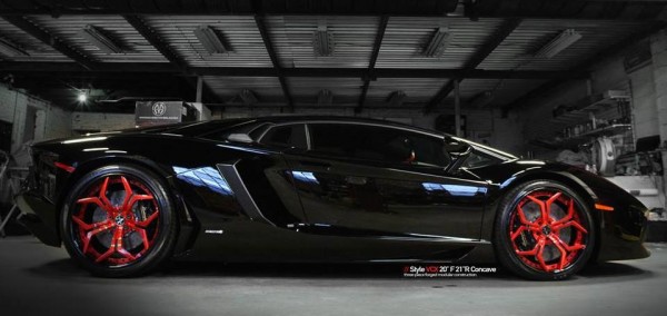 vellano LP700 red 0 0 600x284 vellano LP700 red 0 0 600x284 at Lamborghini Aventador Looks Mad on Red Vellano Wheels
