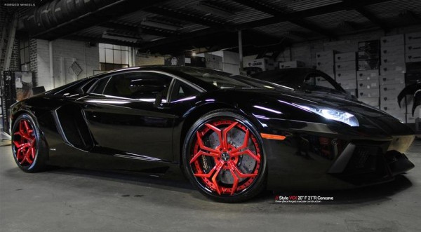 vellano LP700 red 0 600x331 vellano LP700 red 0 600x331 at Lamborghini Aventador Looks Mad on Red Vellano Wheels