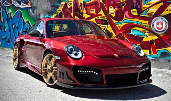 997 Turbo S HRE 0 600x355 at TechArt Porsche 997 Turbo S on HRE Wheels