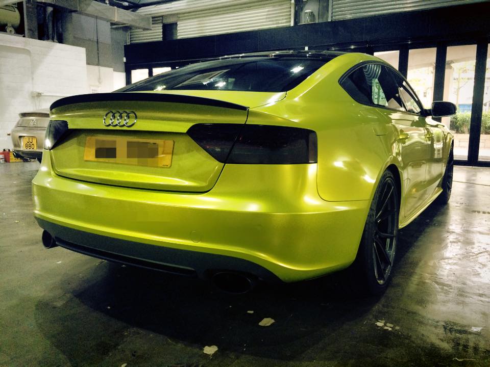 Тонированные задние фонари Audi S5 Sportback