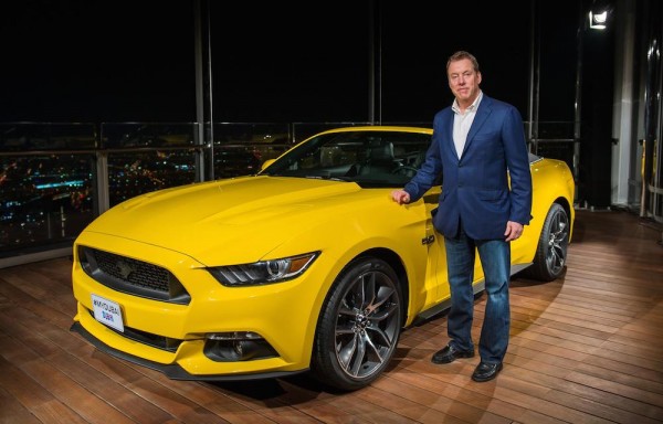 Ford Mustang Burj Khalifa 1 600x384 at Ford Mustang Unveiled at Burj Khalifa