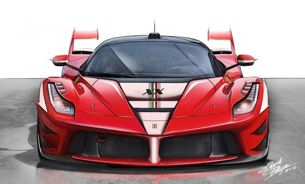 LaFerrari XX Renderings 1 600x362 LaFerrari XX Renderings 1 600x362 at Latest Ferrari LaFerrari XX Renderings