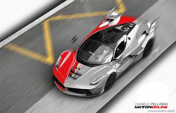 LaFerrari XX Renderings 2 600x386 LaFerrari XX Renderings 2 600x386 at Latest Ferrari LaFerrari XX Renderings