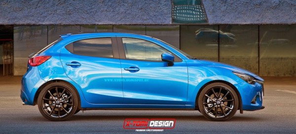 Mazda2 MPS 2 600x272 at Mazda2 MPS Rendered Anew