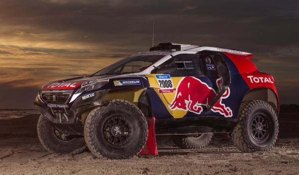 Peugeot 2008 DKR 1 600x352 at Peugeot 2008 DKR Livery Unveiled