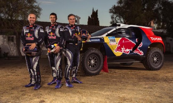Peugeot 2008 DKR 2 600x358 at Peugeot 2008 DKR Livery Unveiled