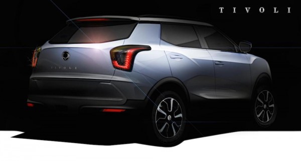 SsangYong Tivoli 2 600x322 at SsangYong Tivoli Announced, Launches Next Year