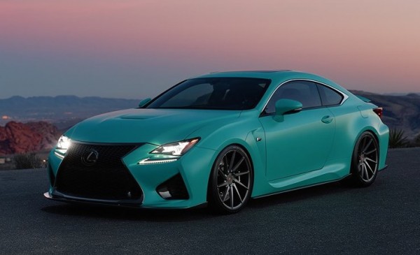 VIP Lexus RC F 600x365 at VIP Auto Salon Lexus RC F on Vossen Wheels