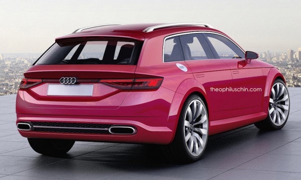 Audi TT Avant 2 600x359 at Renderings: Audi TT Avant Looks Mighty Impressive