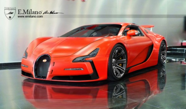 Bugatti Veyron Successor 1 600x351 at Bugatti Veyron Successor Speculatively Rendered