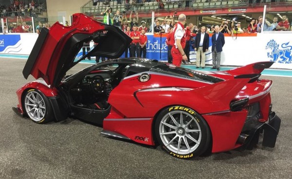 Ferrari FXX K action 1 600x369 at Sights and Sounds: Ferrari FXX K