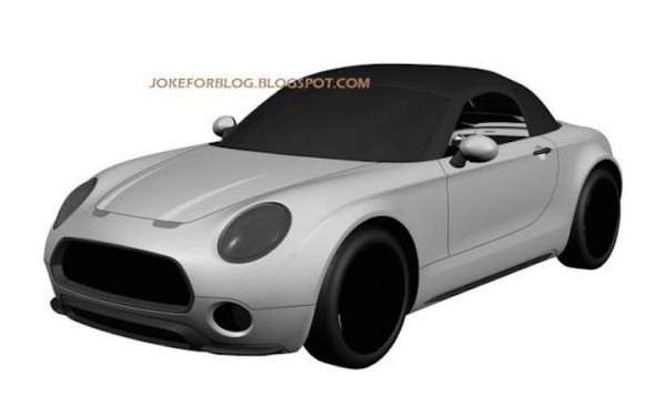 MINI Superleggera Patent 0 600x366 at MINI Superleggera Patent Drawings Leaked