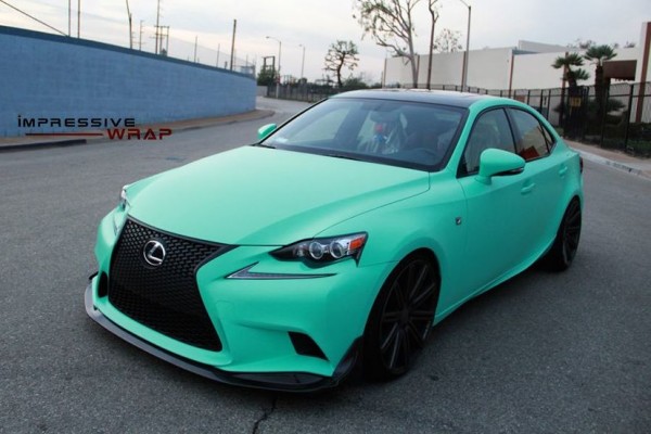 Matte Mint Lexus IS 0 600x400 Matte Mint Lexus IS 0 600x400 at Matte Mint Lexus IS Looks Refreshing!