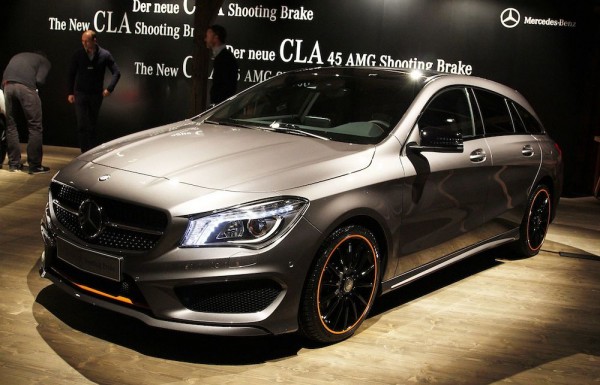 Mercedes CLA Shooting Brake live 0 600x385 at Mercedes CLA Shooting Brake Looks Good in Live Pictures