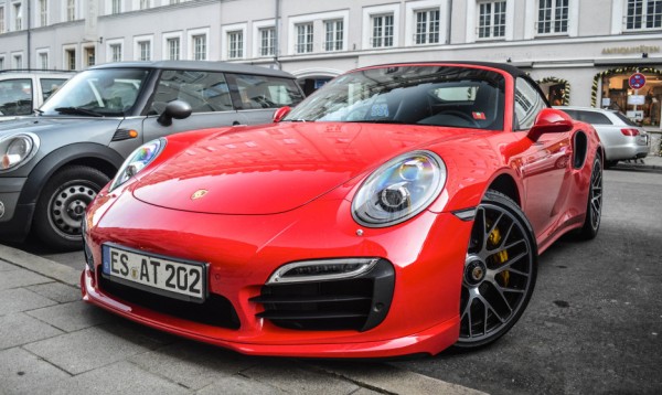 Red Porsche 991 Turbo S 0 600x358 at Tomato Red Porsche 991 Turbo S Looks Delicious!