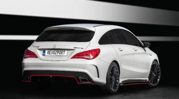 RevoZport Mercedes CLA 2 600x331 at Official: RevoZport Mercedes CLA Shooting Brake 