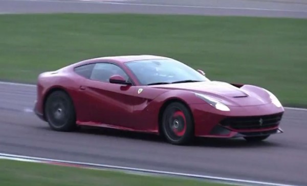 ferrari f12 fiorano 600x365 at Ferrari F12 Pushed Hard at Fiorano Is a Sight to Behold