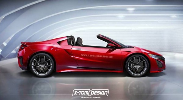 Acura NSX Targa 600x328 Acura NSX Targa 600x328 at Rendering: Acura NSX Targa