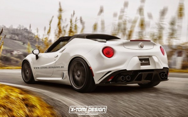 Alfa Romeo 4C Spider GTA 2 600x375 Alfa Romeo 4C Spider GTA 2 600x375 at Alfa Romeo 4C Spider GTA Digitally Imagined