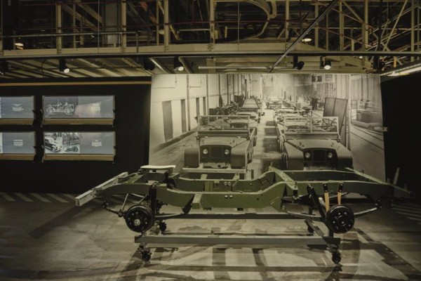 Defender Celebration Line 3 600x400 at Land Rover Defender Celebration Line Launches at Solihull