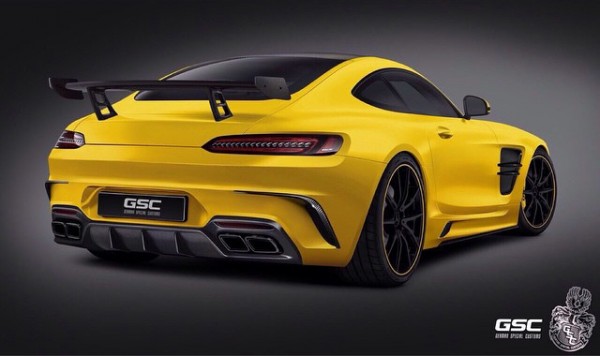GSC Mercedes AMG GT 2 600x356 at Preview: German Special Customs Mercedes AMG GT