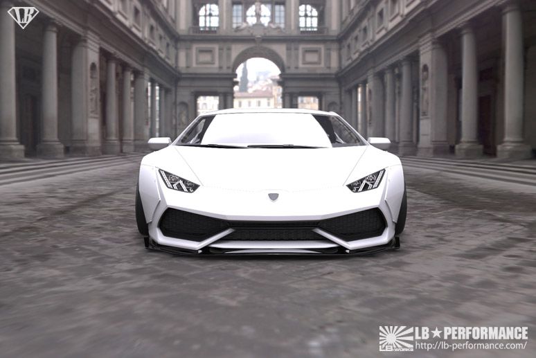 Lamborghini Huracan в боди-ките от Liberty Walk