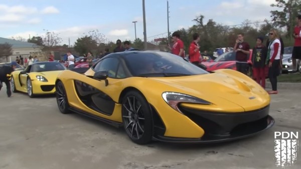 Porsche 918 McLaren P1 600x336 at Yellow Fever: Porsche 918 and McLaren P1 in Houston 