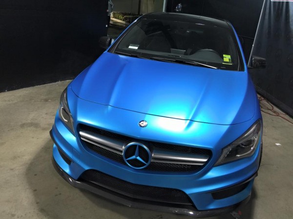 Satin Ocean Blue Mercedes CLA45 0 600x450 Satin Ocean Blue Mercedes CLA45 0 600x450 at Gallery: Satin Ocean Blue Mercedes CLA45 AMG